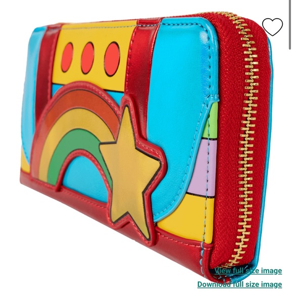 Loungefly Rainbow Brite Exclusive The Color Kids Light Up Mini Backpack & Wallet main image 7
